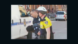 T1 Freddie Gray police van