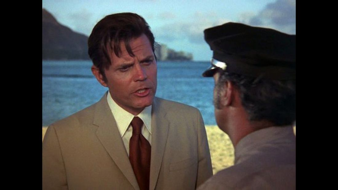 The classic TV police show "Hawaii Five-O" aired from 1968 to 1980 and starred Jack Lord as the iconic Det. Steve McGarrett and James MacArthur as Dan "Danno" Williams. 
