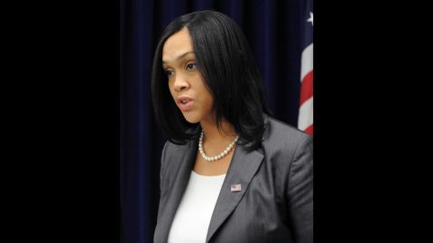 Marilyn Mosby comes from a long line of police officers, including her grandfather, four uncles and her mother.