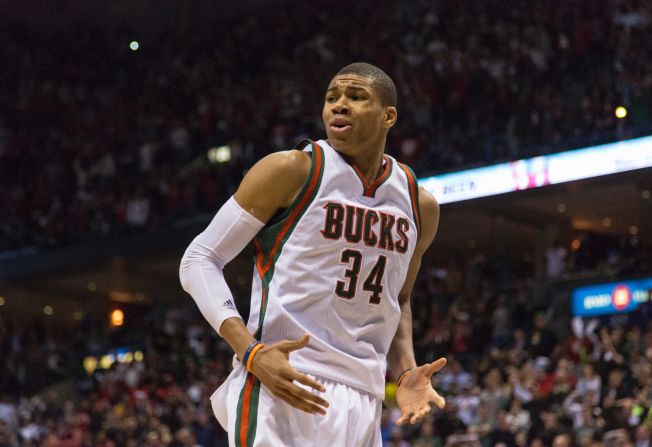 Giannis Antetokounmpo of the Milwaukee Bucks -- AKA "The Greek Freak" -- is one of the most exciting players in the NBA and a multi-linguist. He was born in Greece to Nigerian parents. 