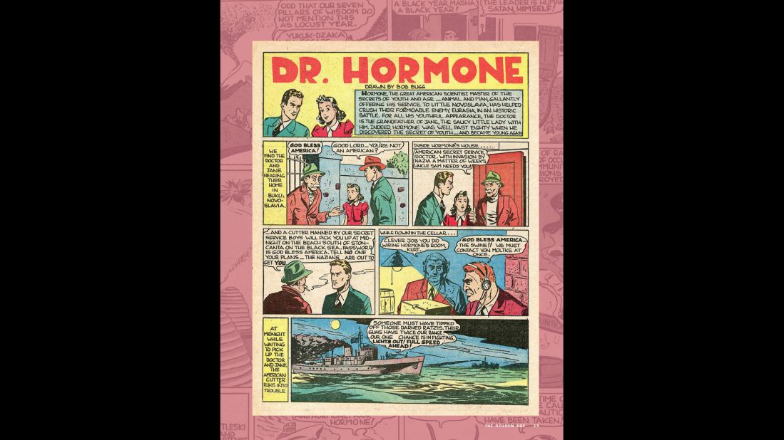 Vitality, courtesy of a hormone treatment, gave Doctor Hormone a boost. His was a short-lived superhero career after his debut in "Popular Comics #54" (Dell Comics, August 1940). 