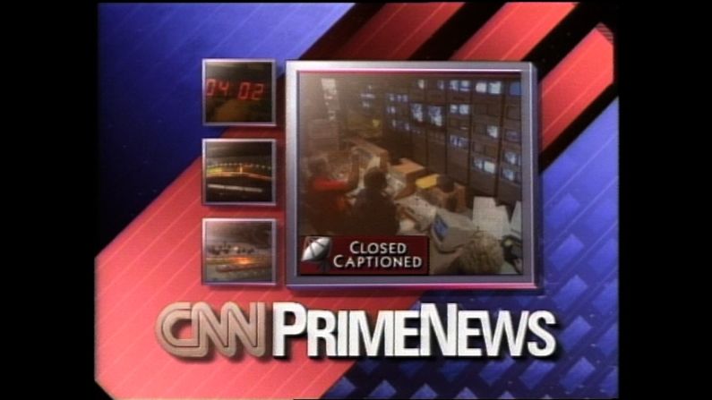 "Prime News" examined world events, issues and newsmakers. Here, a 1993 broadcast gets underway.