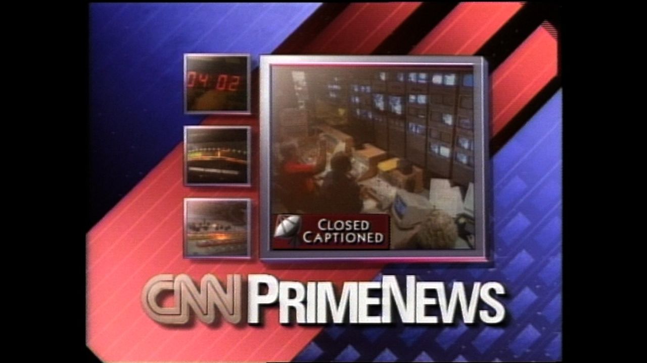 "Prime News" examined world events, issues and newsmakers. Here, a 1993 broadcast gets underway.