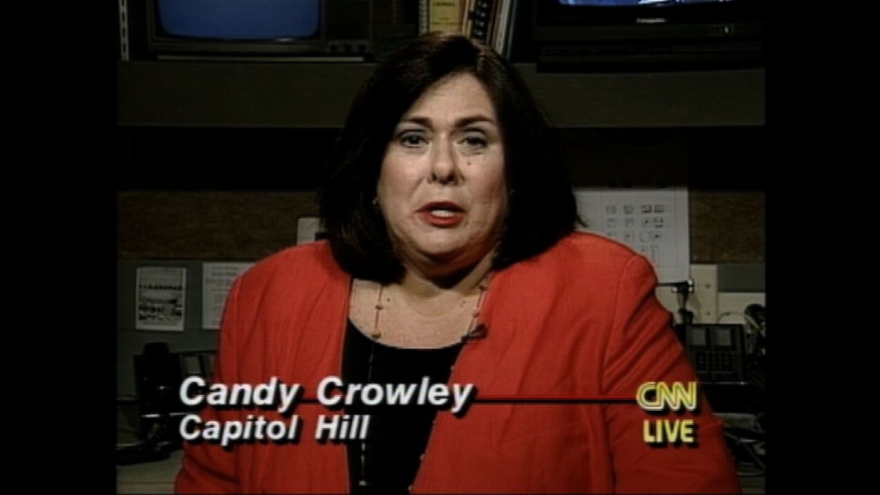 In this 1996 segment, Candy Crowley reports on then-Sen. Bob Dole's departure from Capitol Hill after 35 years. Crowley spent 27 years with CNN.