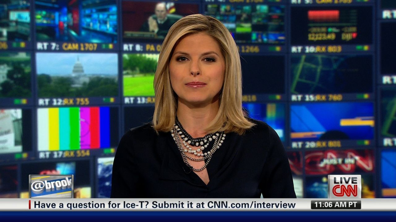 Kate Bolduan anchors from Atlanta on June 1, 2012. The big news in this broadcast was that a judge had revoked George Zimmerman's bond.