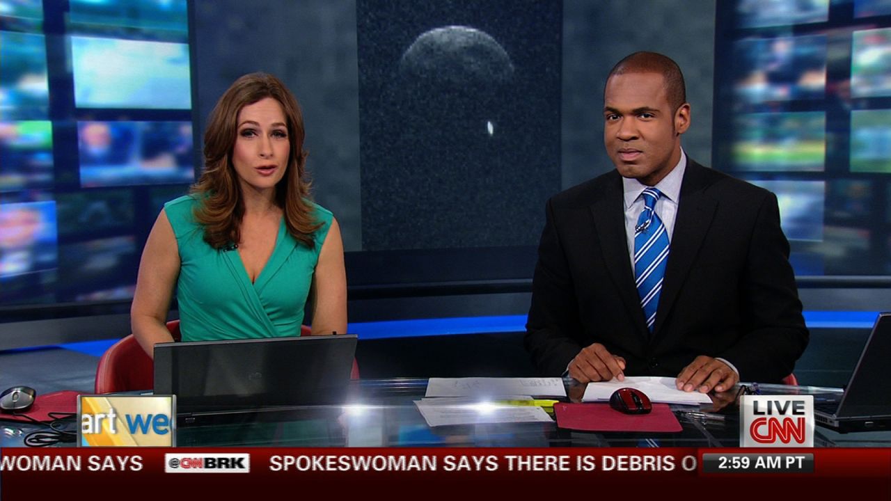 Alison Kosik and Victor Blackwell host the weekend edition of "Early Start" on June 1, 2013.