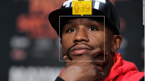 Boxing legend Floyd Mayweather is 38 in real life. On Saturday he'll compete in the "Fight of the Century"...