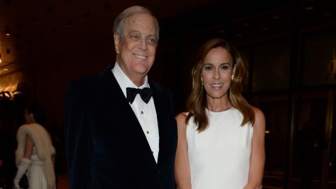 David H. Koch is half of the Koch brother duo. He is pictured above with Julia Koch, attending The School of American Ballet 2015 Winter Ball at David H. Koch Theater at Lincoln Center on March 9, 2015 in New York City. 