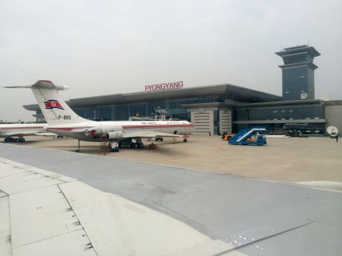 The modern new terminal at the Pyongyang airport is nearly complete after an extended period of construction. Kim recently conducted a field inspection of the terminal.