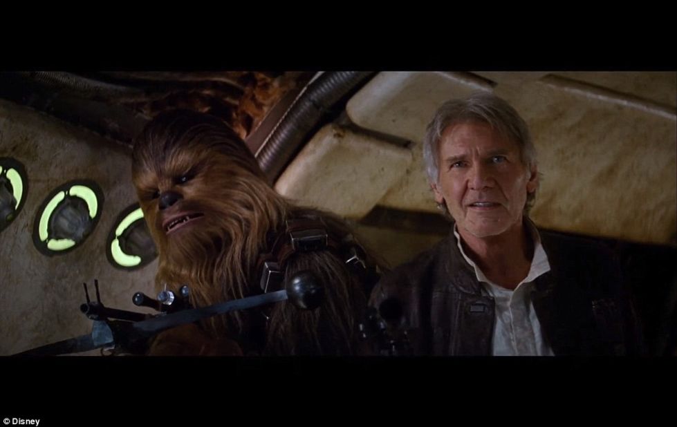Both Harrison Ford, as Han Solo, and Peter Mayhew, as Chewbacca, are returning for "Star Wars: Episode VII - The Force Awakens."