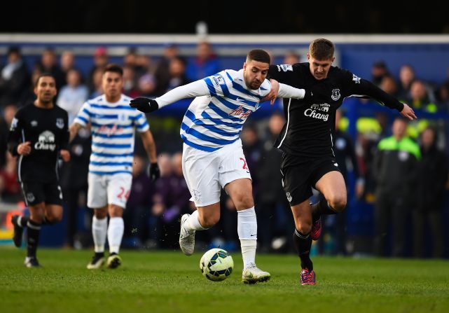 Moroccan footballer Adel Taarabt of English team QPR was accused by his former manager Harry Redknapp of being "about three stone (19 kg or 41 lbs) overweight" last year, although his BMI of 24 was considered normal.