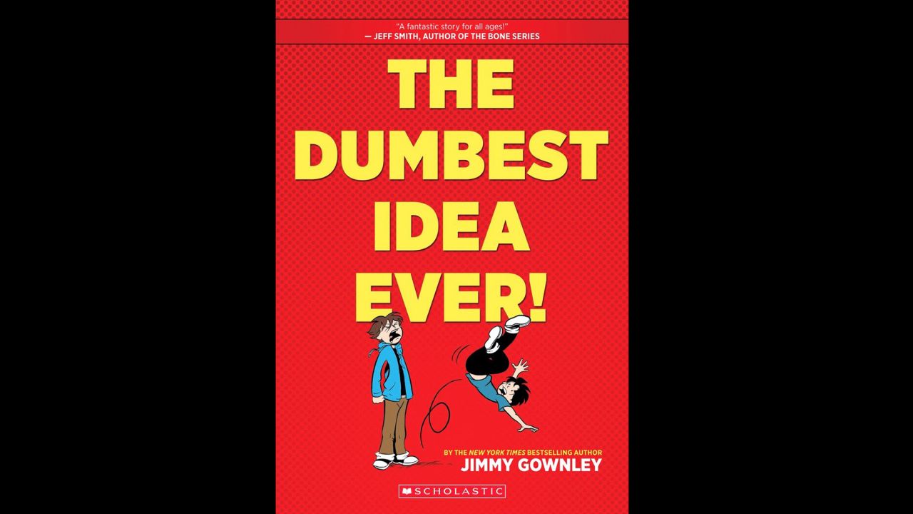 "The Dumbest Idea Ever!" by Jimmy Gownley, a graphic novel, was chosen as the fifth grade to sixth grade book of the year. 