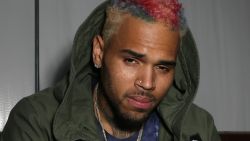 Singer Chris Brown attends More Than a Game at Hollywood