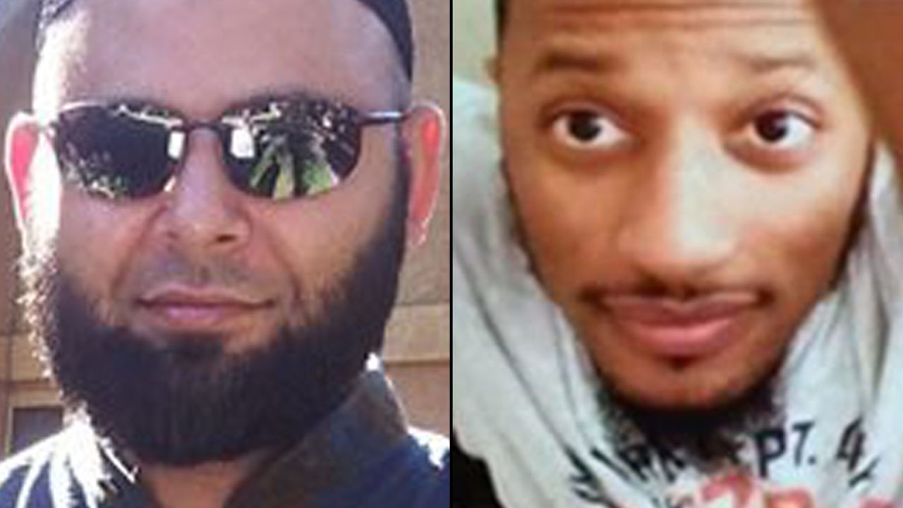 Nadir Soofi, left, and Elton Simpson were the two gunmen in the Garland, Texas, shooting.
