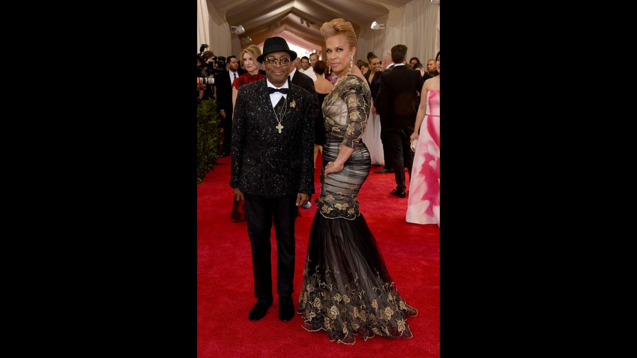 Spike Lee and Tonya Lewis Lee
