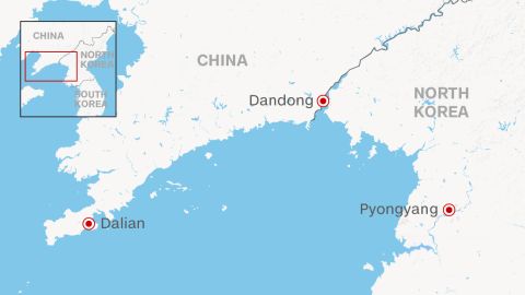 Joo says he crossed into North Korea near the Great Wall of China in Dandong.