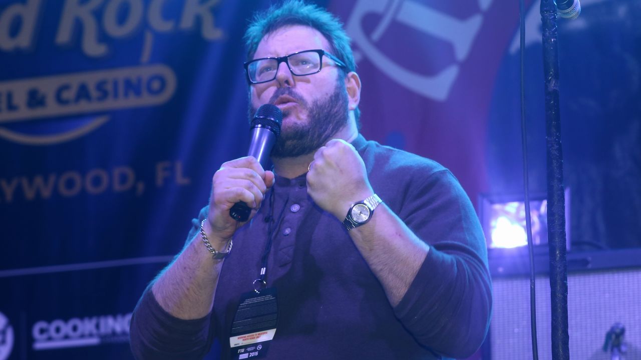 Josh Ozersky, pictured here in February, was a food columnist for Esquire and the author of several books.