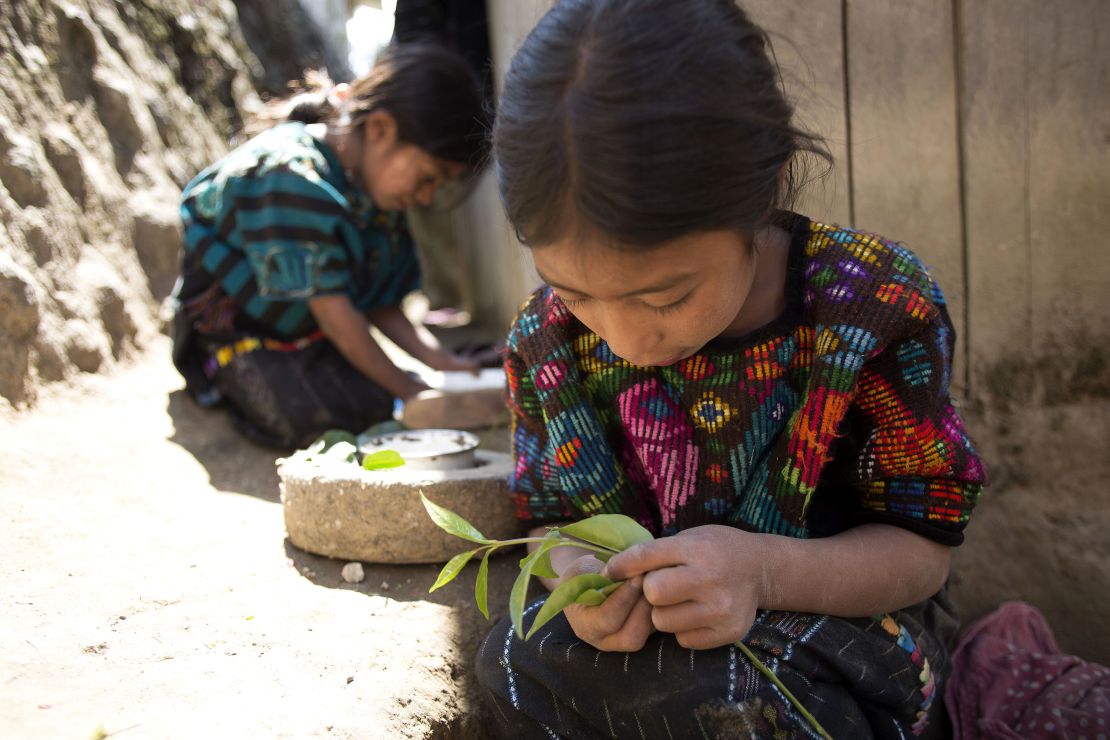 Many children in Guatemala consume enough calories to ward off hunger, but their bodies are still starved for nutrients.