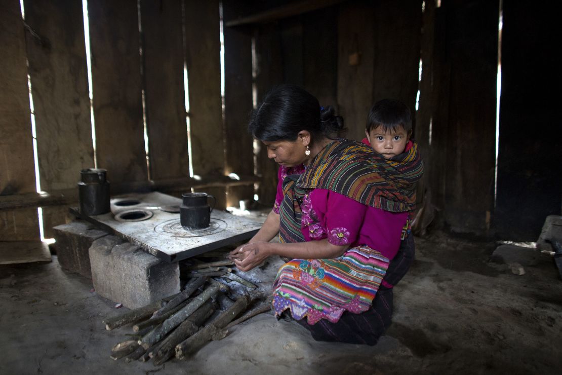 Chronic malnutrition is highest in indigenous Mayan communities, which also have high rates of poverty. 