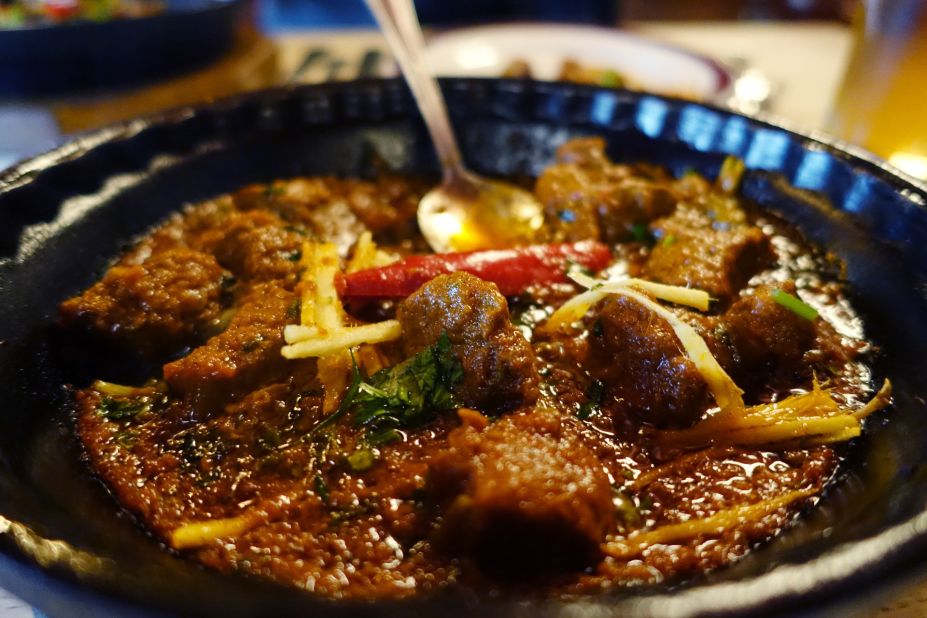 What's not to love about simmering? Lamb in a spicy tomato gravy is a favorite at Mother India in Glasgow, Scotland.