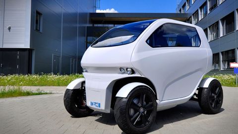 The EO smart concept car -- or EOscc2 for short -- is a flexible electric vehicle designed by German engineers. 