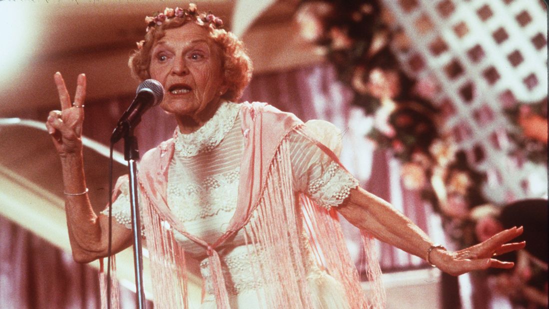 <a href="http://www.cnn.com/2015/05/05/entertainment/feat-wedding-singer-rapping-granny-dead/index.html">Ellen Albertini Dow</a>, perhaps best known as the rapping granny in the 1998 movie "The Wedding Singer," died May 5 at the age of 101. She also appeared in "Wedding Crashers" and dozens of TV shows.