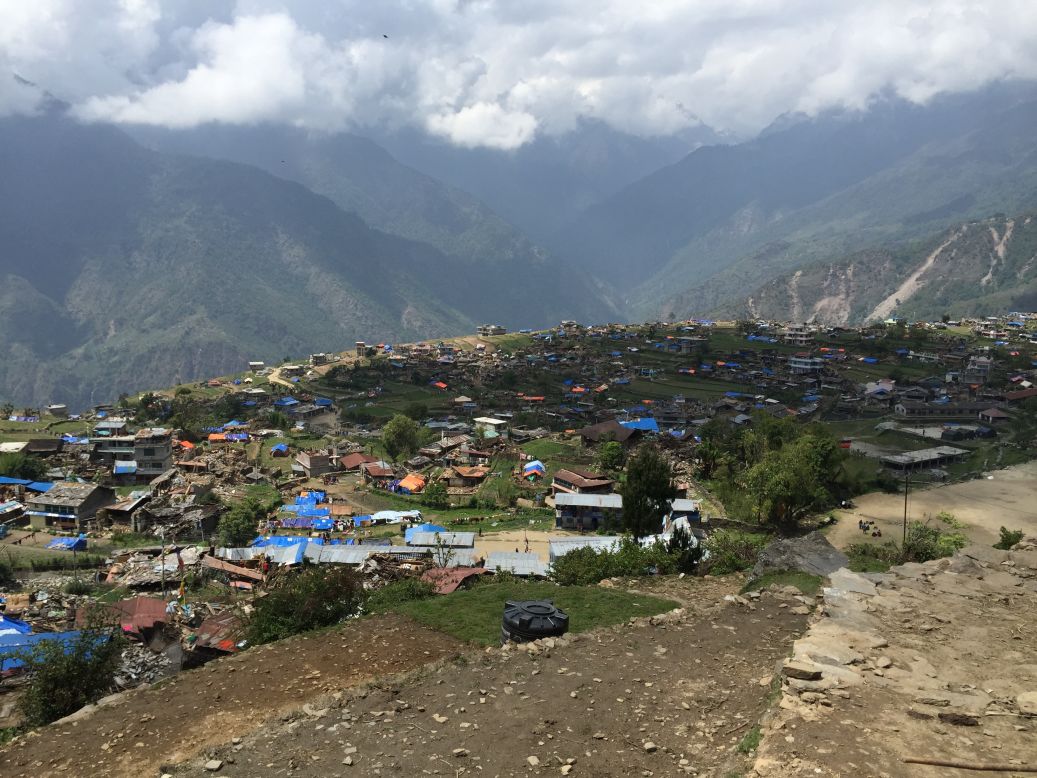 Barpak, a village at the epicenter of the deadly Nepal earthquake, lies in tatters.