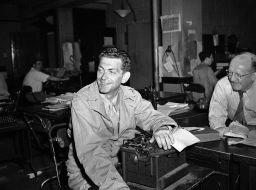 Edward Kennedy, AP foreign correspondent, in Boston, on June 24, 1943. 