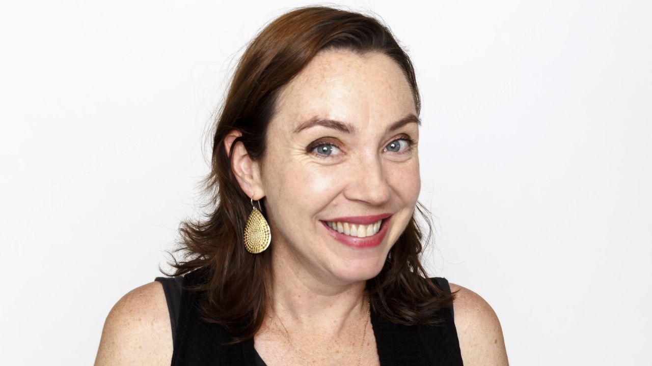 Actress Stephanie Courtney, known as Flo in commercials for Progressive Insurance, spoke at Binghamton University's commencement on May 17. Courtney graduated from the Binghamton, New York, university in 1992.