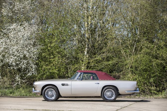 Up for sale is also one of only 70 DB4 convertibles ever made. Rarity comes at a price: the car is expected to fetch up to $1.4 million.