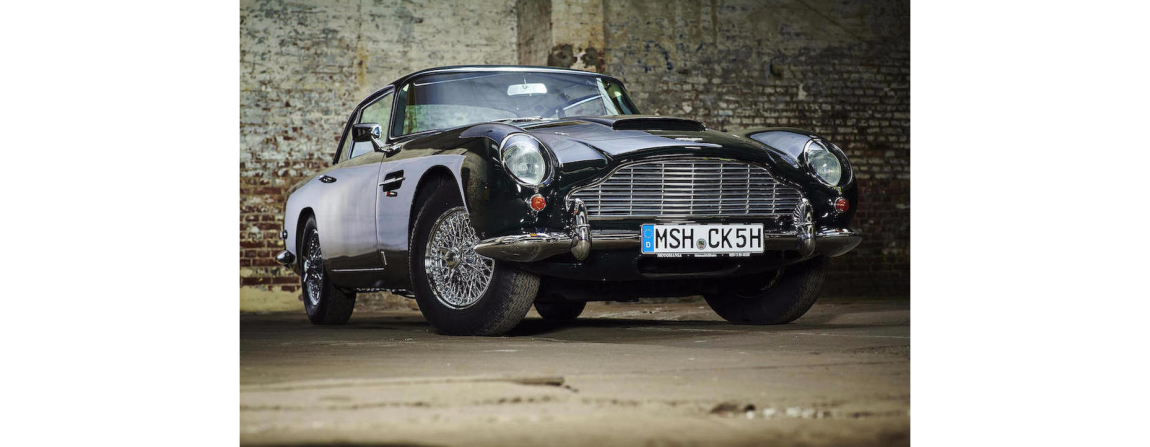 Another classic "James Bond" DB5. This one has been converted from right to left-hand drive. 