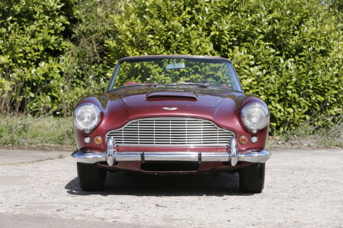 Another exceedingly rare model: only nine DB4 Series IV convertibles exist. This one should sell for about $1.4 million.