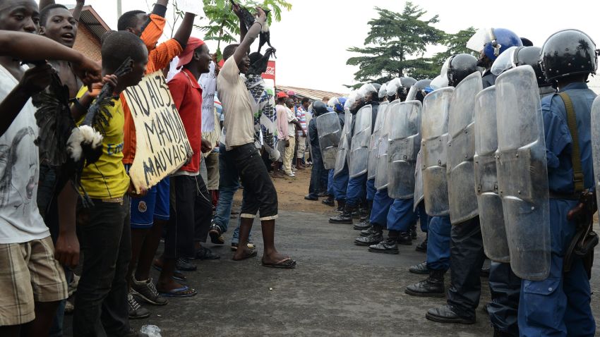 BURUNDI PROTESTS