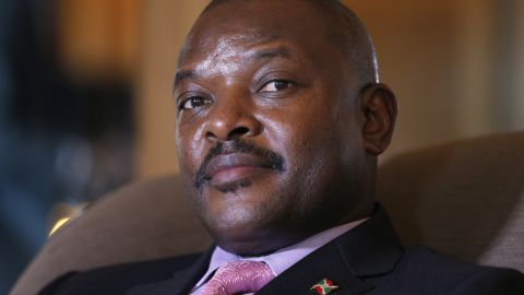 President Pierre Nkurunziza ran for a third term despite a two-term limit.