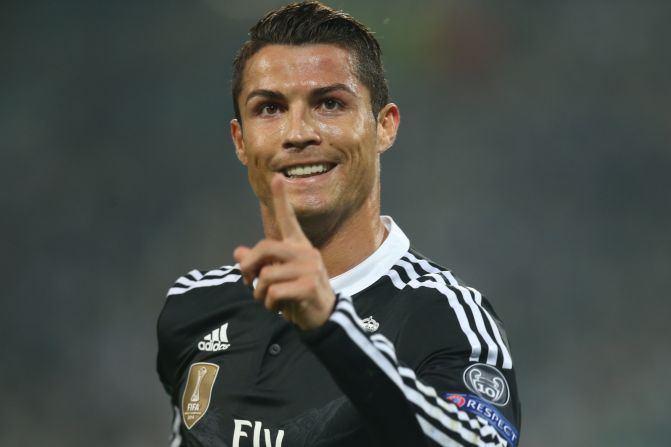 Ronaldo's goal was his 54th of the season and his 76th in the Champions League.