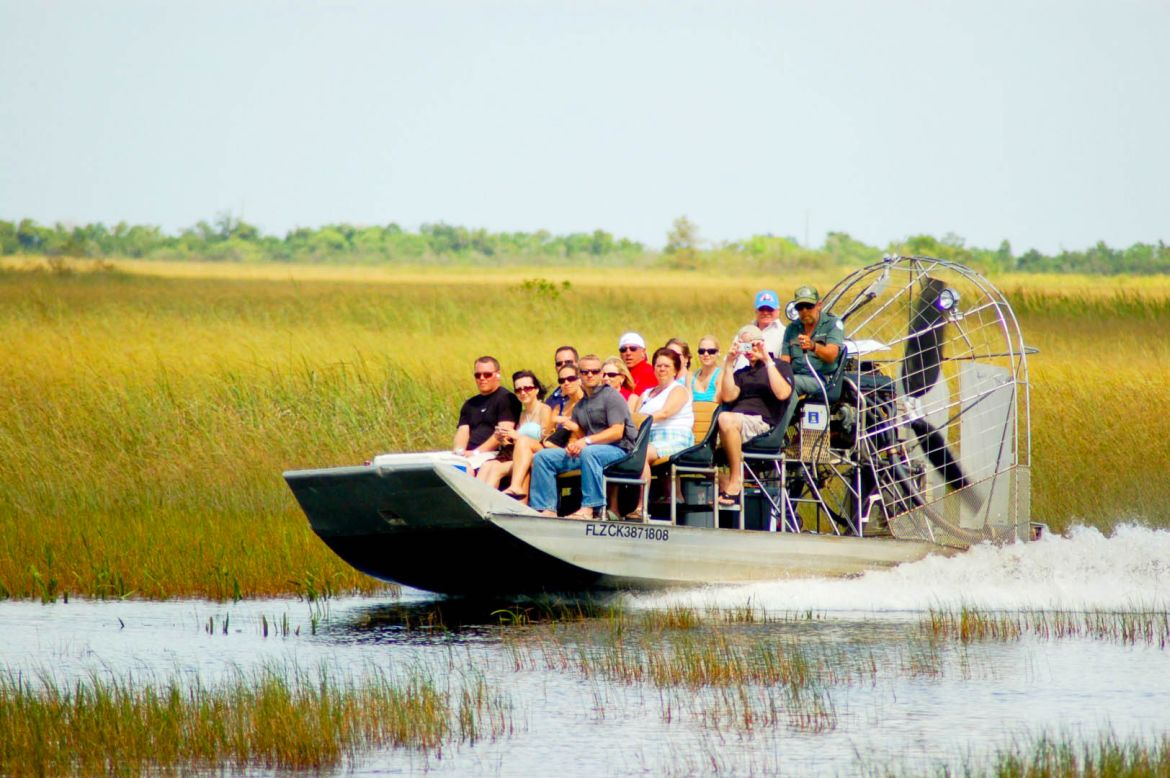 "We want people to understand this is a very special, very unique ecosystem," says Jesse Kennon, owner of Coopertown Everglades Airboat Tours.