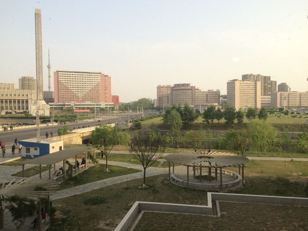 CNN's Will Ripley was given rare access to an upscale area of Pyongyang near Kim Il Sung University, where he was allowed to see the inside of a faculty apartment.