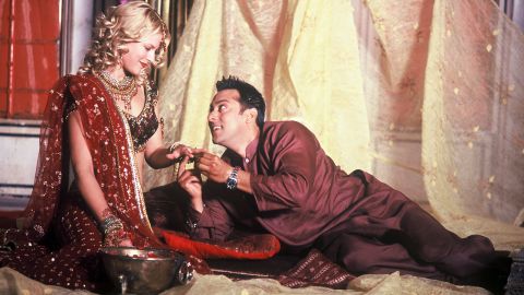 Ali Larter and Khan perform in the 2007 romantic comedy "Marigold: An Adventure in India."