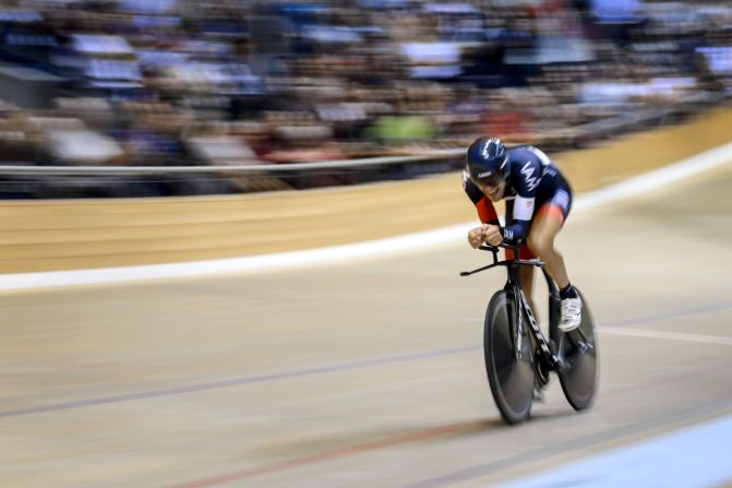 Austrian Matthias Brandle beat that with 51.852 km on October 30, 2014. "I watched his record attempt," says cyclist turned writer Michael Hutchinson. "He was perfectly aware that it wouldn't last very long, he just desperately wanted to have his name on the list."