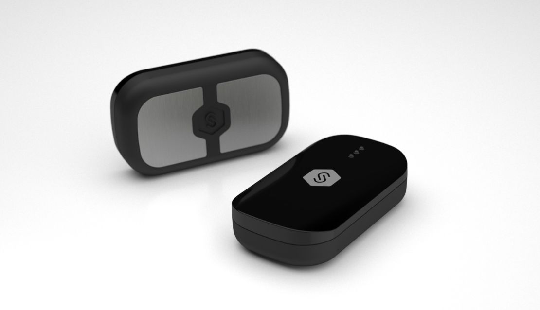 SmartLife's electronic "brain" is hidden in its clothes and converts electrical signals into useful data.