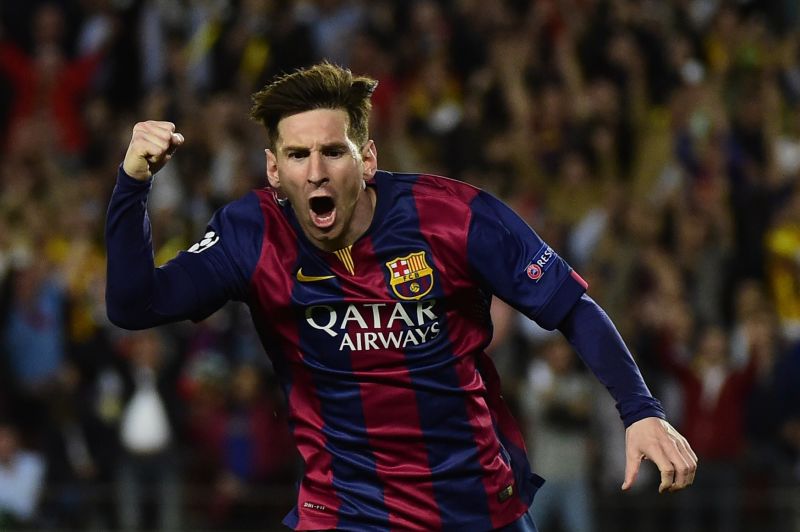 Lionel messi goal champions hot sale league