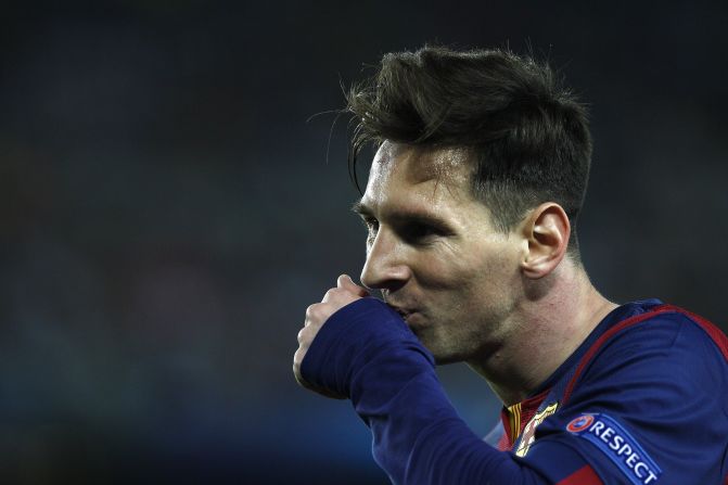 There are just the 77 Champions League goals to choose from then -- but which one do you rank as Messi's best ever? Tweet us <a href="index.php?page=&url=https%3A%2F%2Ftwitter.com%2FCNNFC" target="_blank" target="_blank">@CNNFC</a> with your answers or leave us a message on our <a href="index.php?page=&url=https%3A%2F%2Fwww.facebook.com%2Fcnnsport" target="_blank" target="_blank">Facebook page</a>.