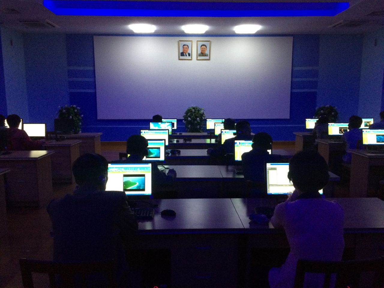 Many North Korean classrooms have computers but most citizens have no access to the Internet and have never heard of social networking sites like Facebook.