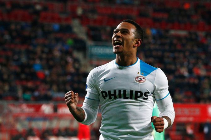 Elsewhere in Holland, Memphis Depay scored a stunning free kick in his last home game for PSV before his move to Manchester United.