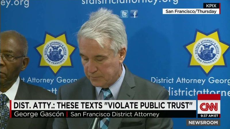 Racist Text Messages By San Franciso Police Revealed | CNN