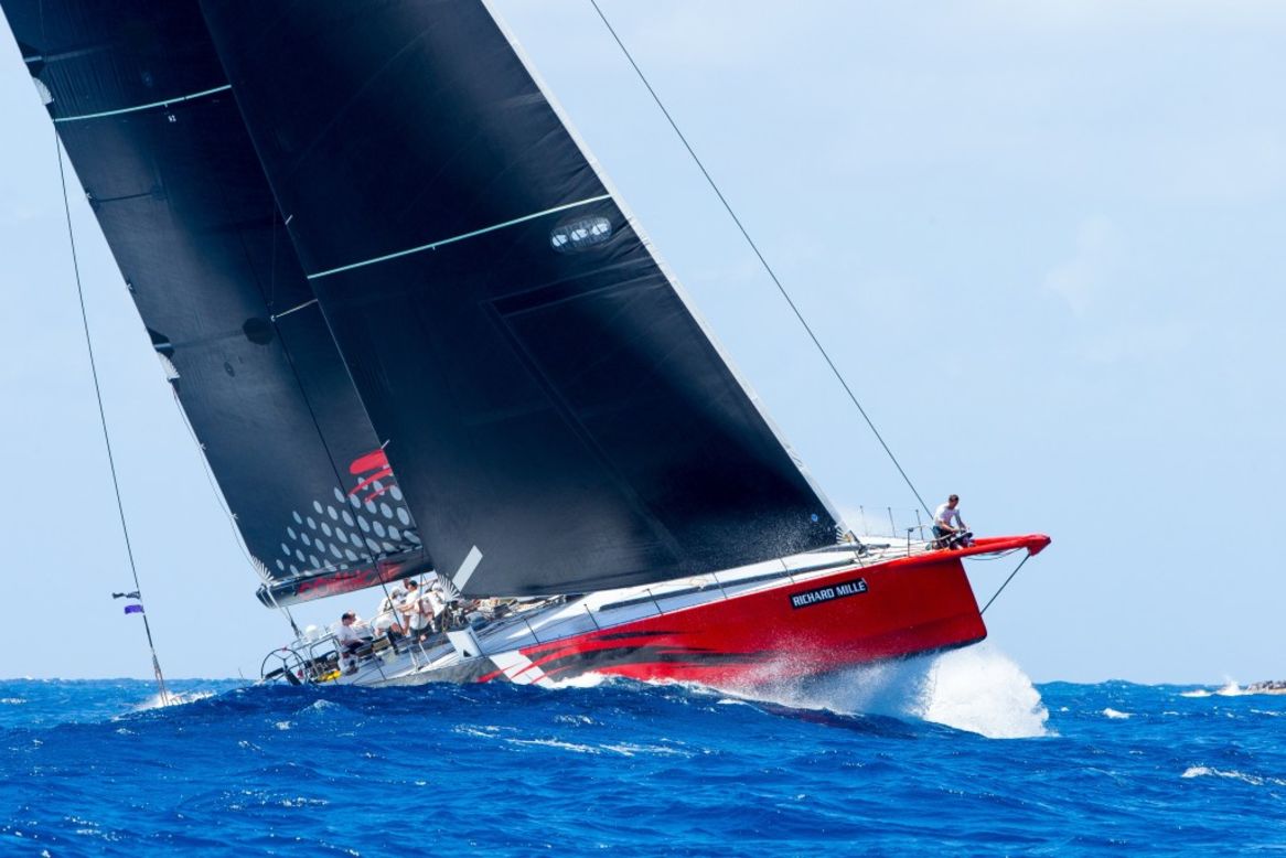 Comanche, <a href="https://www.cnn.com/2014/10/27/sport/yacht-comanche-jim-clark/index.html" target="_blank">a 100-foot Supermaxi yacht designed by Verdier and VPLP and built in Maine</a>, was designed with breaking records in mind. To the designers, speed "is king" for this elegant craft and the aim is simple -- to go from point A to point B very, very fast.