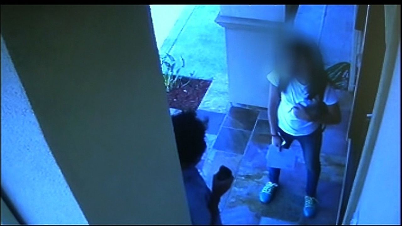 CNNE KGO teenager attacked inside home caught on video