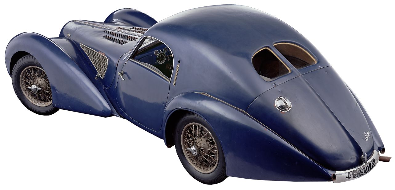 This extremely rare car is just one of three extant and the only one in original condition. It sold at Bonhams Quail Lodge Auction in Carmel, California, in August 2008 for $4,847,000 -- a new world auction record for the marque.