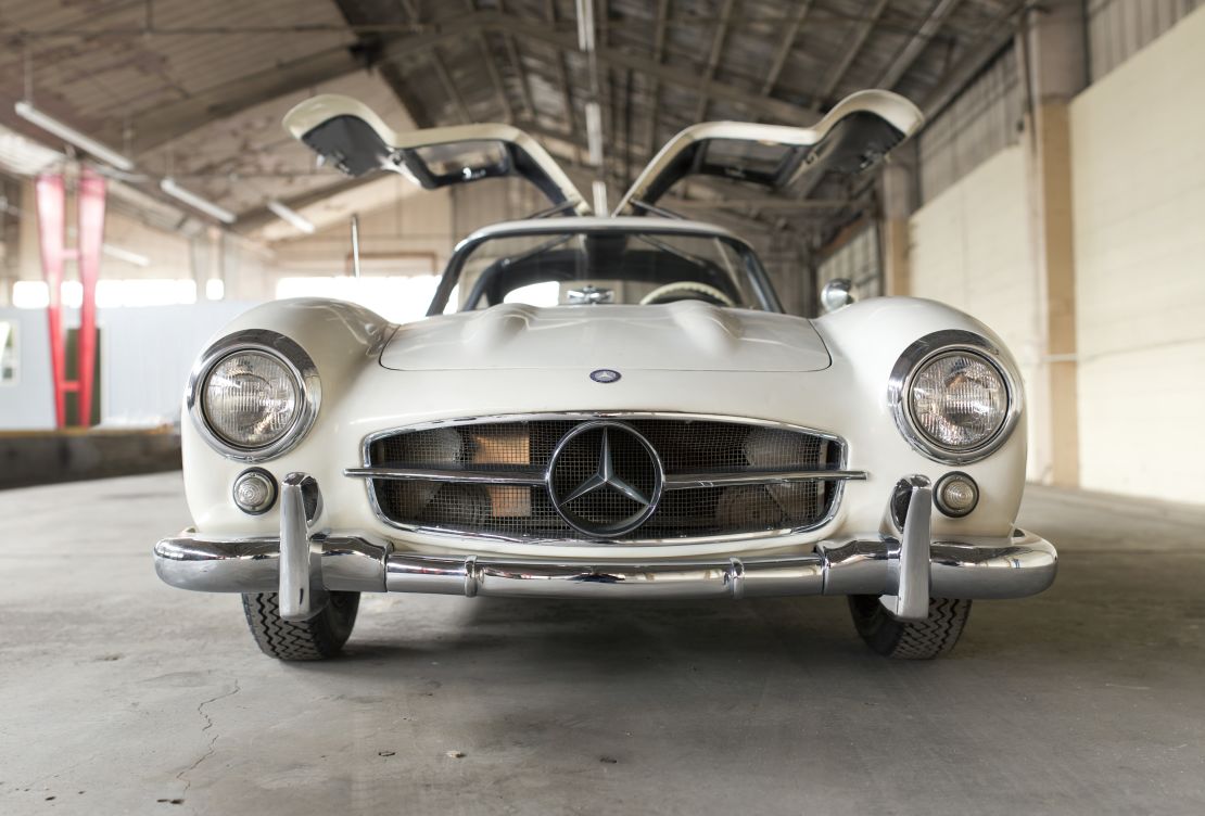 The 1954 Mercedes-Benz 300 SL Coupe "Gullwing".
