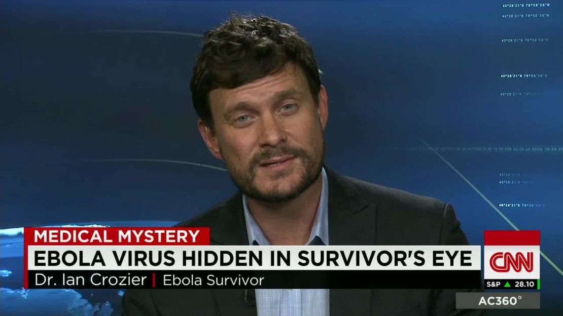 American doctor cured of Ebola finds the virus in eye